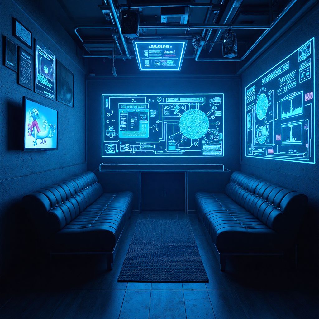 Cyber Labyrinth Quest Kamer